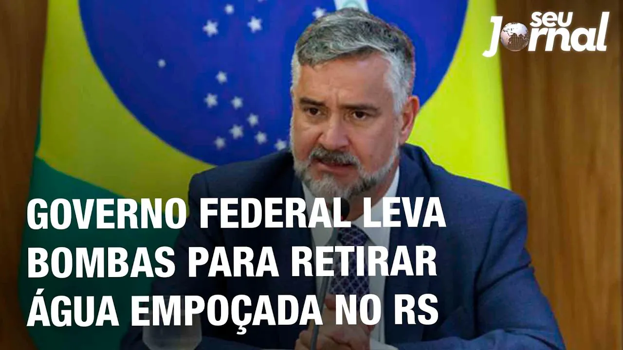 Governo Federal leva bombas para retirar água empoçada no RS