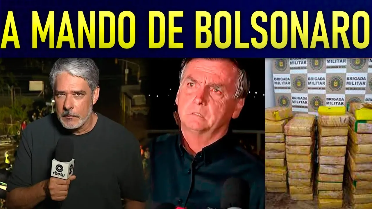 TERR0RlSTA B0LSOMlNION ATACA WILLIAM BONNER AO VIVO NO JN!! ESQUEMA COM DR0GAS APAVORA B0LSONARO