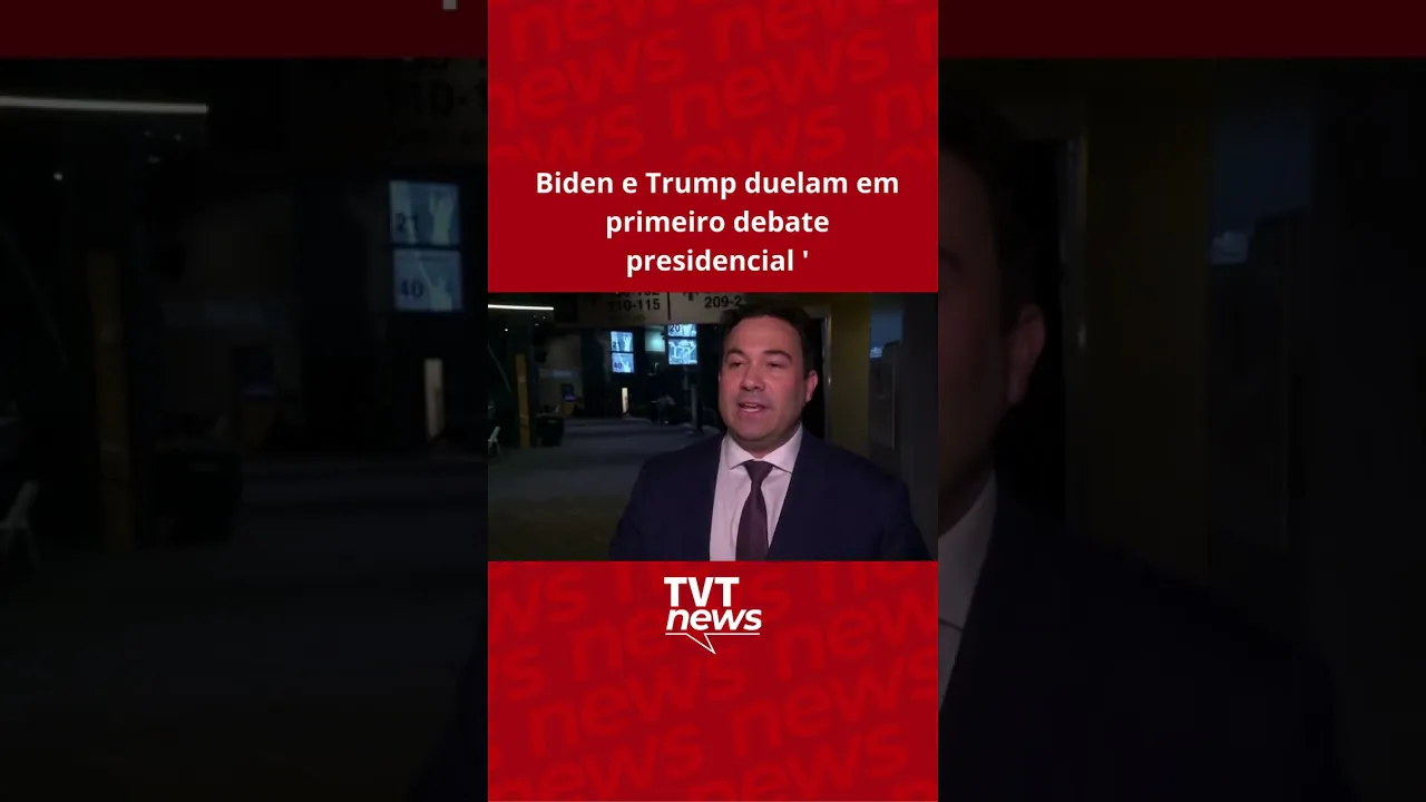 Biden e Trump duelam em primeiro debate presidencial
