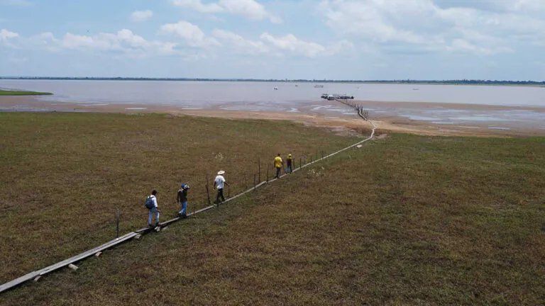 Povos tradicionais de Santarém sofrem com a seca extrema