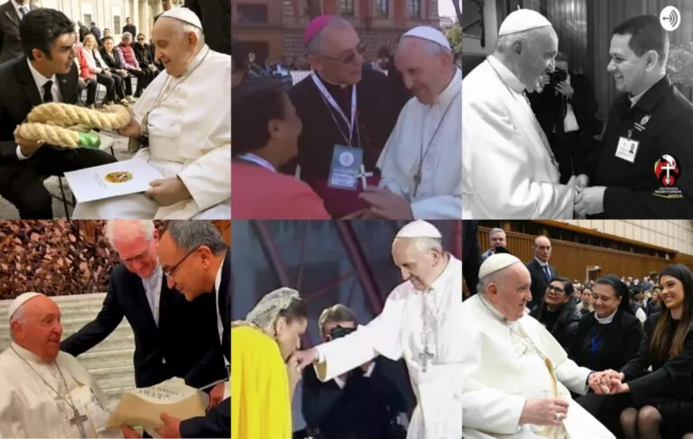 Confira os amazônidas que encontraram com o papa Francisco