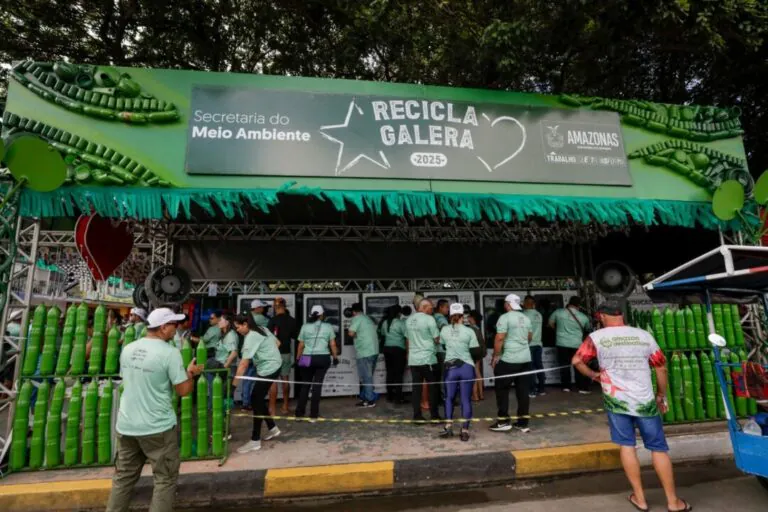 ‘Recicla Galera’ já ultrapassa 5,2 toneladas de resíduos coletados em 2025 e caminha para bater meta histórica no Festival de Parintins