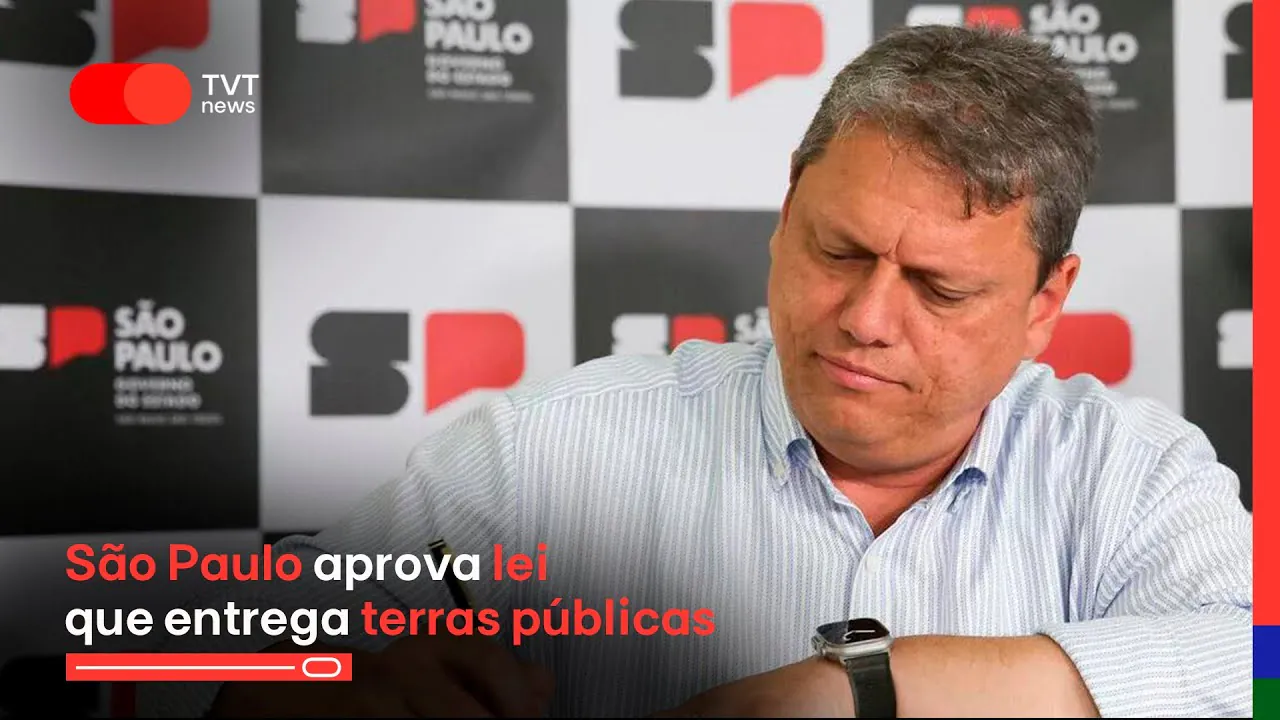 São Paulo aprova lei que entrega terras públicas
