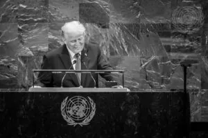 Na ONU, Trump chama mudança climática de “fraude” e diz que energia limpa é uma “piada”