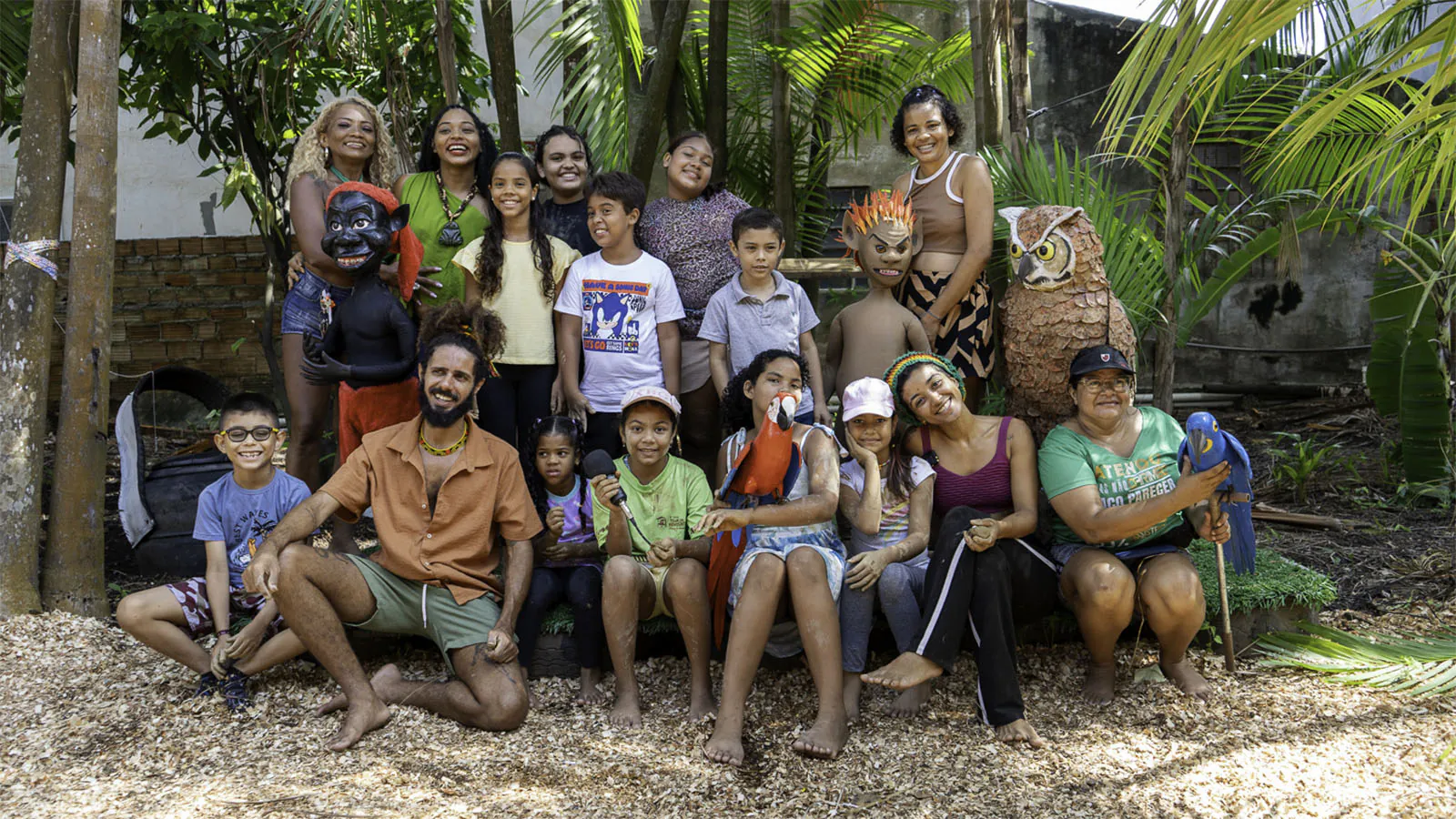 Crianças ocupam Yellow Zones da COP30 em Belém