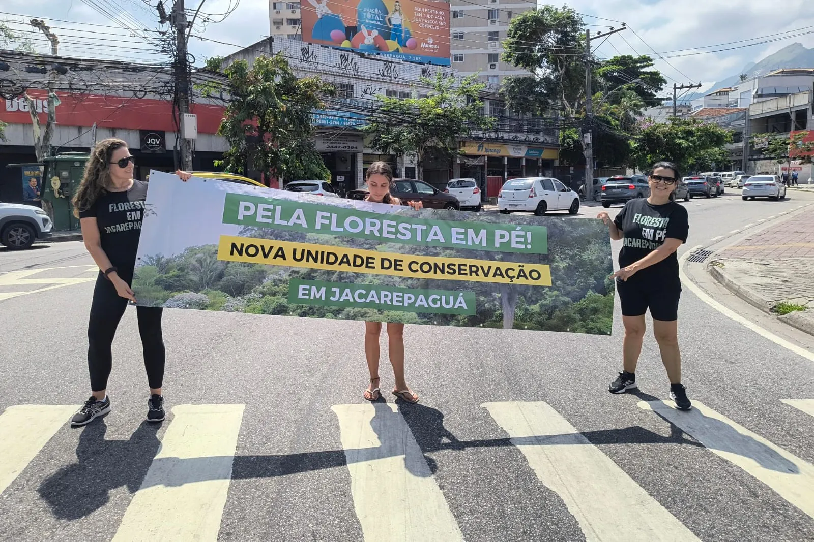 Manifestação pressiona Paes a criar novas áreas protegidas no Rio antes de saída da prefeitura