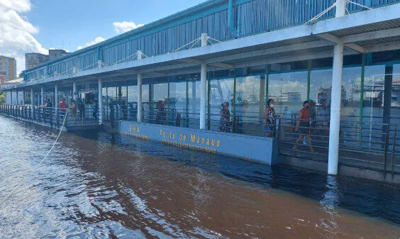 Rio Negro chega a 27,52 metros em Manaus e atinge cota de inundação