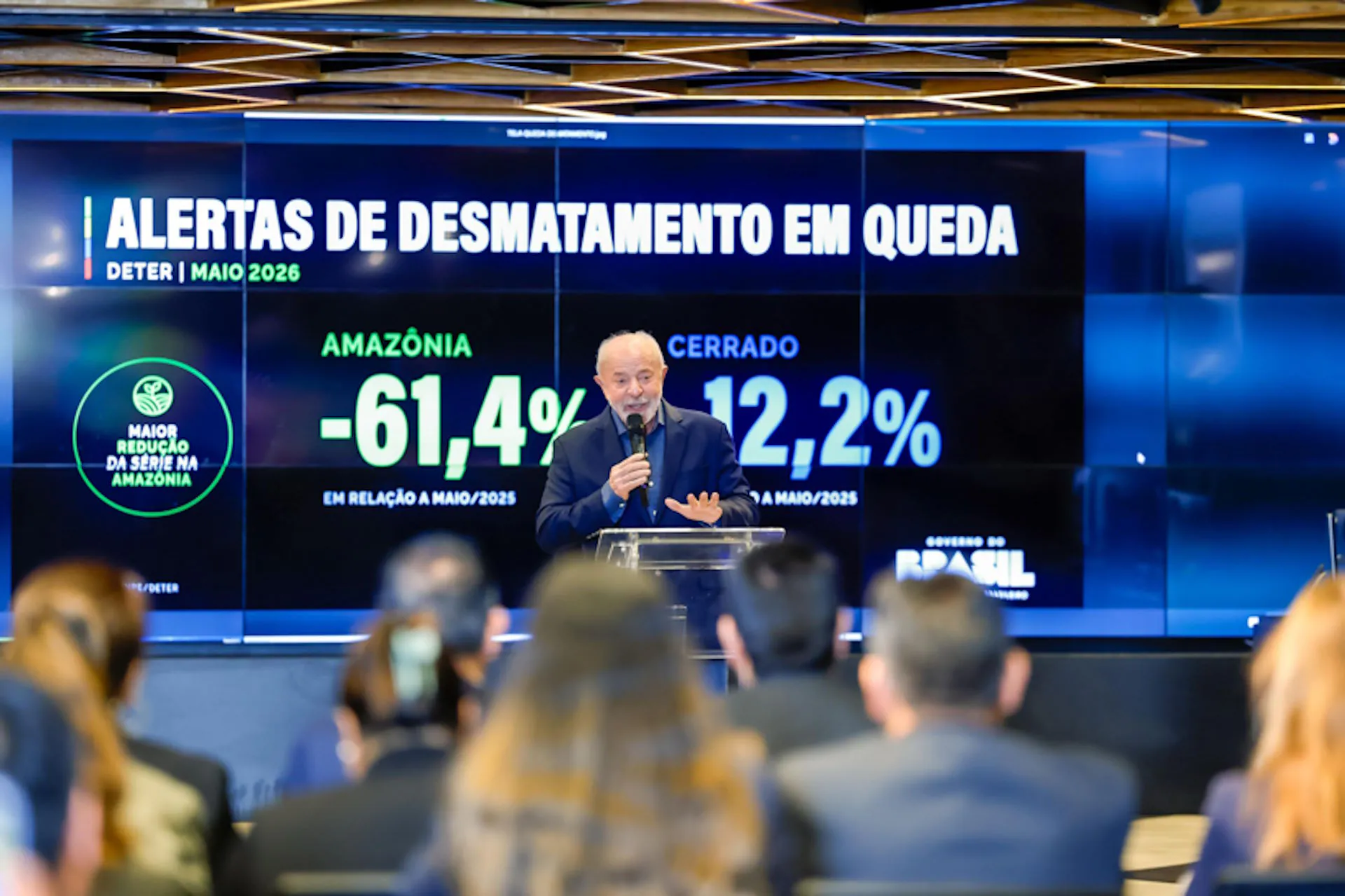 Alerta de desmatamento na Amazônia cai 61% em maio e registra maior redução da série histórica