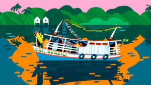 Ilustradora do AM assina vinheta especial da Copa na TV Globo