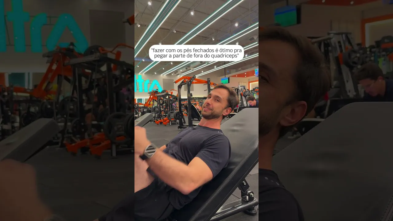 Mito e verdade no leg press! #academia #emagrecimento #treinofeminino