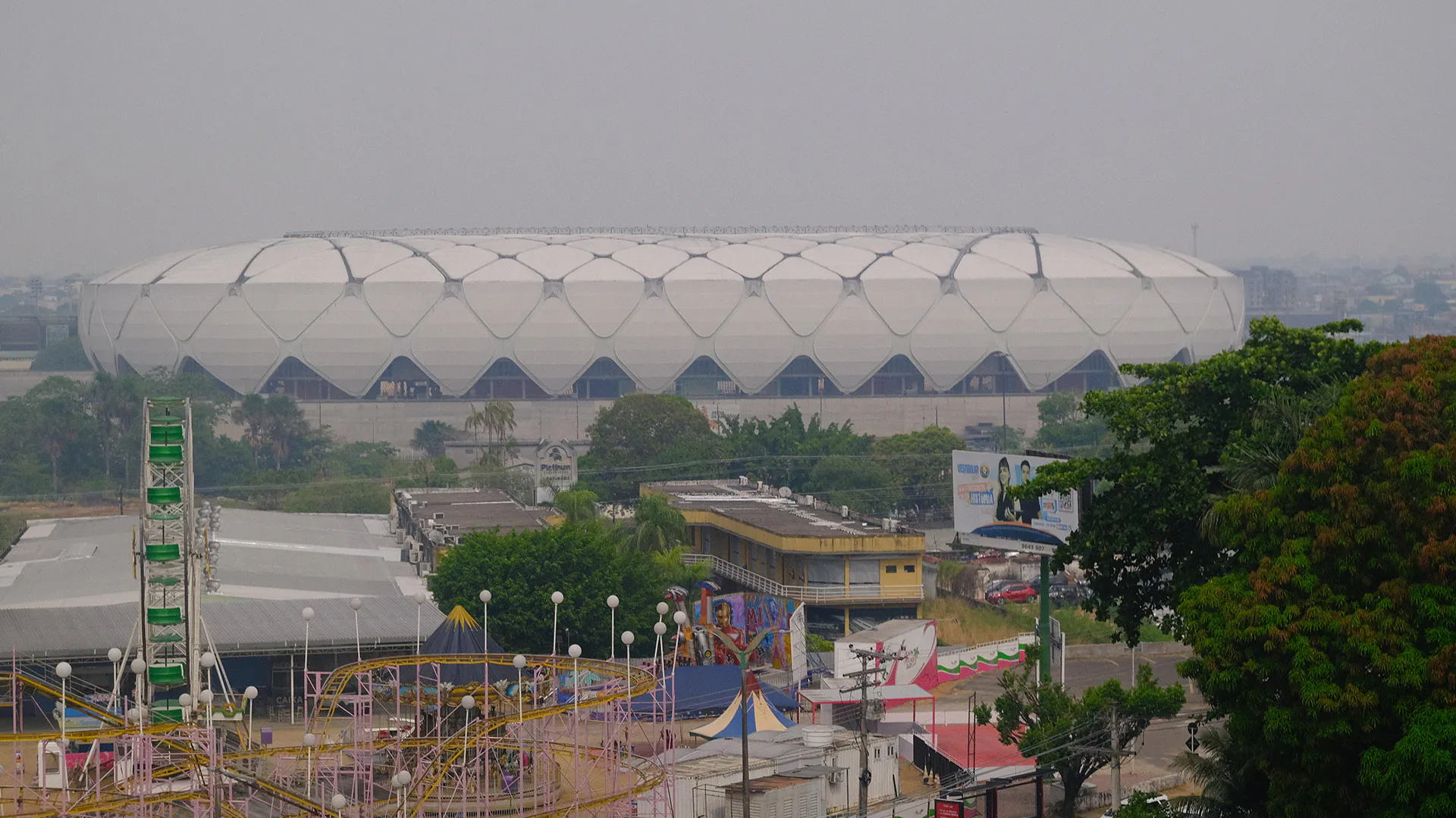 Fumaça das queimadas deixa ar péssimo em Manaus