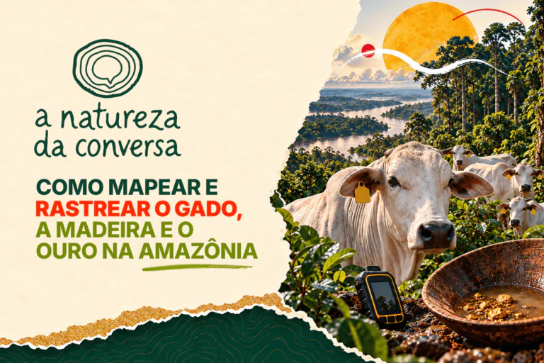 A Natureza da Conversa #6 – Como mapear e rastrear o gado, a madeira e o ouro na Amazônia